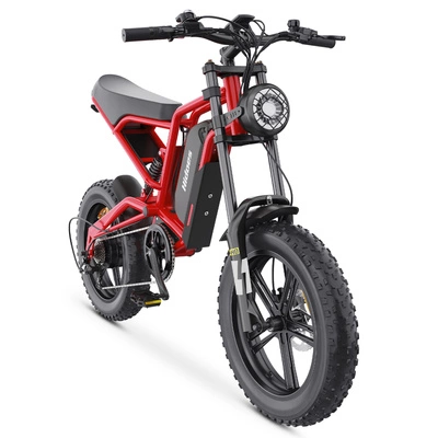 Hidoes B6 Electric Bike - 1200W di potenza | 15.6Ah di batteria | 15.5mph di velocità | 44mi di autonomia