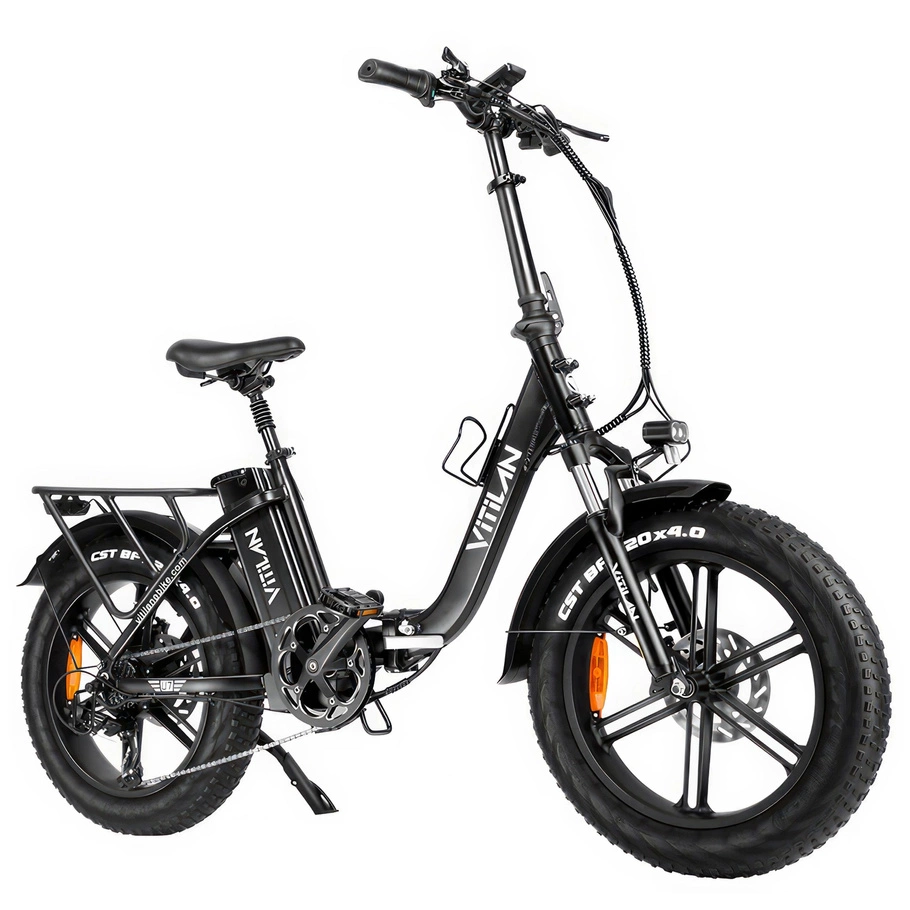 Bicicletta elettrica pieghevole Vitilan U7 - Potenza 750W | Batteria 20Ah | Velocità 28mph | Autonomia 65mi