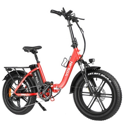 Bicicletta elettrica pieghevole Vitilan U7 - Potenza 750W | Batteria 20Ah | Velocità 28mph | Autonomia 65mi