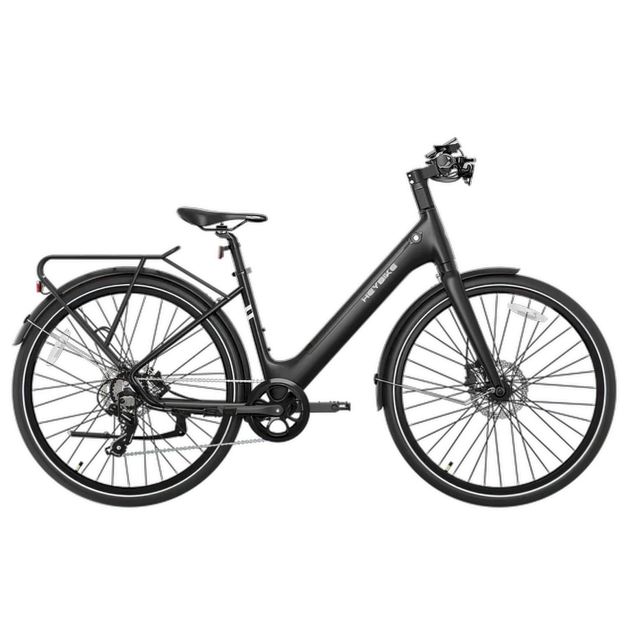 Heybike EC1 Step-Through Electric Bike - Potenza 250W | Batteria 10Ah | Velocità 15,5 mph | Autonomia 62mi