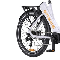 ENGWE P275 StepThrough Electric Bike - Potenza 250W | Batteria 19.2Ah | Velocità 15.5mph | Autonomia 162mi