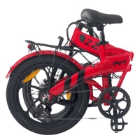 PVY Z20 Pro Bicicletta elettrica pieghevole - Potenza 500W | Batteria 10.4Ah | Velocità 15.5mph | Autonomia 50mi