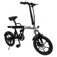 PVY S2 Bicicletta elettrica pieghevole - Potenza 250W | Batteria 7,5Ah | Velocità 15,5 mph | Autonomia 37mi