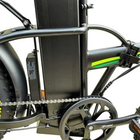 Allegro City Fold Pro 162mi Freno idraulico a lunga escursione Ebike pieghevole a lunga escursione