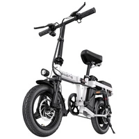 ENGWE T14 Bicicletta elettrica pieghevole - Potenza 600W | Batteria 10Ah | Velocità 30mph | Autonomia 50mi