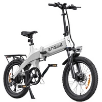 ENGWE C20 Pro Bicicletta elettrica pieghevole - Potenza 850W | Batteria 19.2Ah | Velocità 30mph | Autonomia 93mi