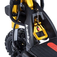 Kaabo Wolf King GT Pro Electric Scooter elettrico | Prestazioni estreme | 4000W (6500W Peak) di potenza | 62mph di velocità | 35Ah Battery | 55mi Range | Dual Motor Design | Ultimate Sport Transport
