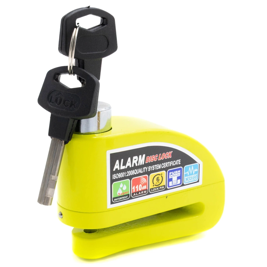 Allarme elettrico con blocco a disco