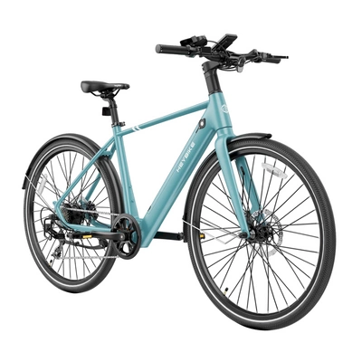Heybike EC1 Electric Bike | Soluzione per pendolari urbani | 250W (350W Peak) di potenza | 15,5mph di velocità | 10Ah di batteria | 62mi di autonomia | Design a telaio alto | Trasporto urbano moderno