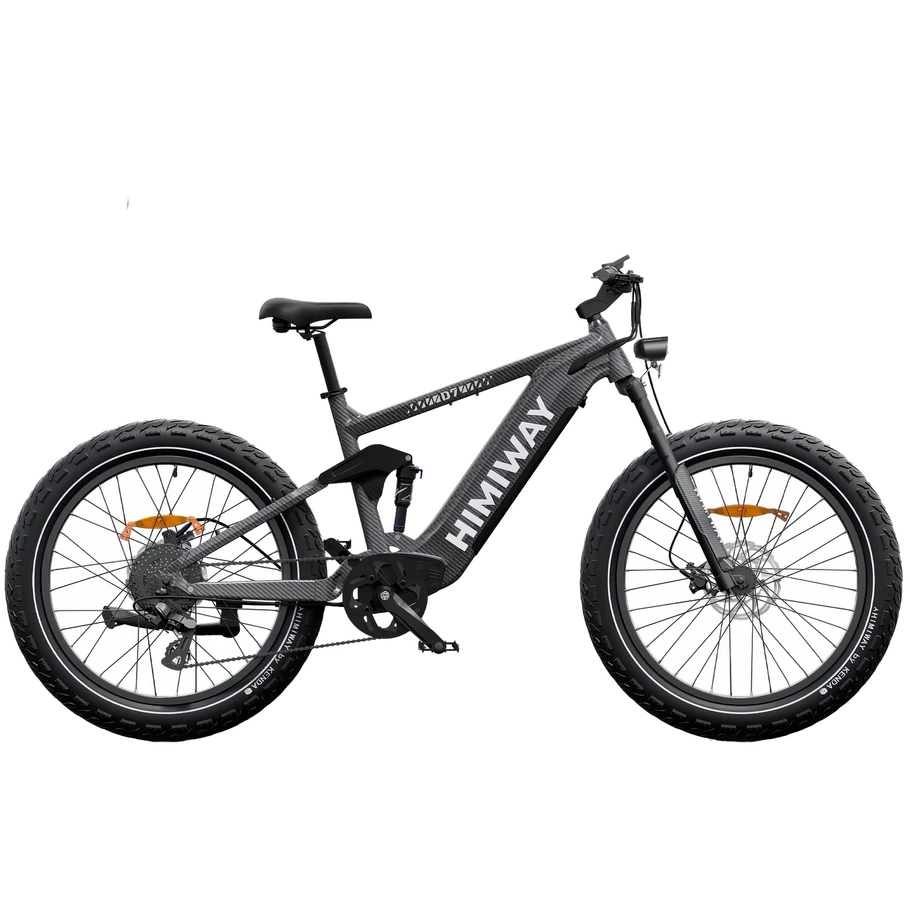 Himiway D7 Cobra - Bicicletta elettrica da caccia - Potenza 250W | Batteria 20Ah | Velocità 15,5 mph | Autonomia 80mi