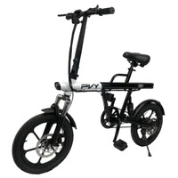 PVY S2 Bicicletta elettrica pieghevole - Potenza 250W | Batteria 7,5Ah | Velocità 15,5 mph | Autonomia 37mi