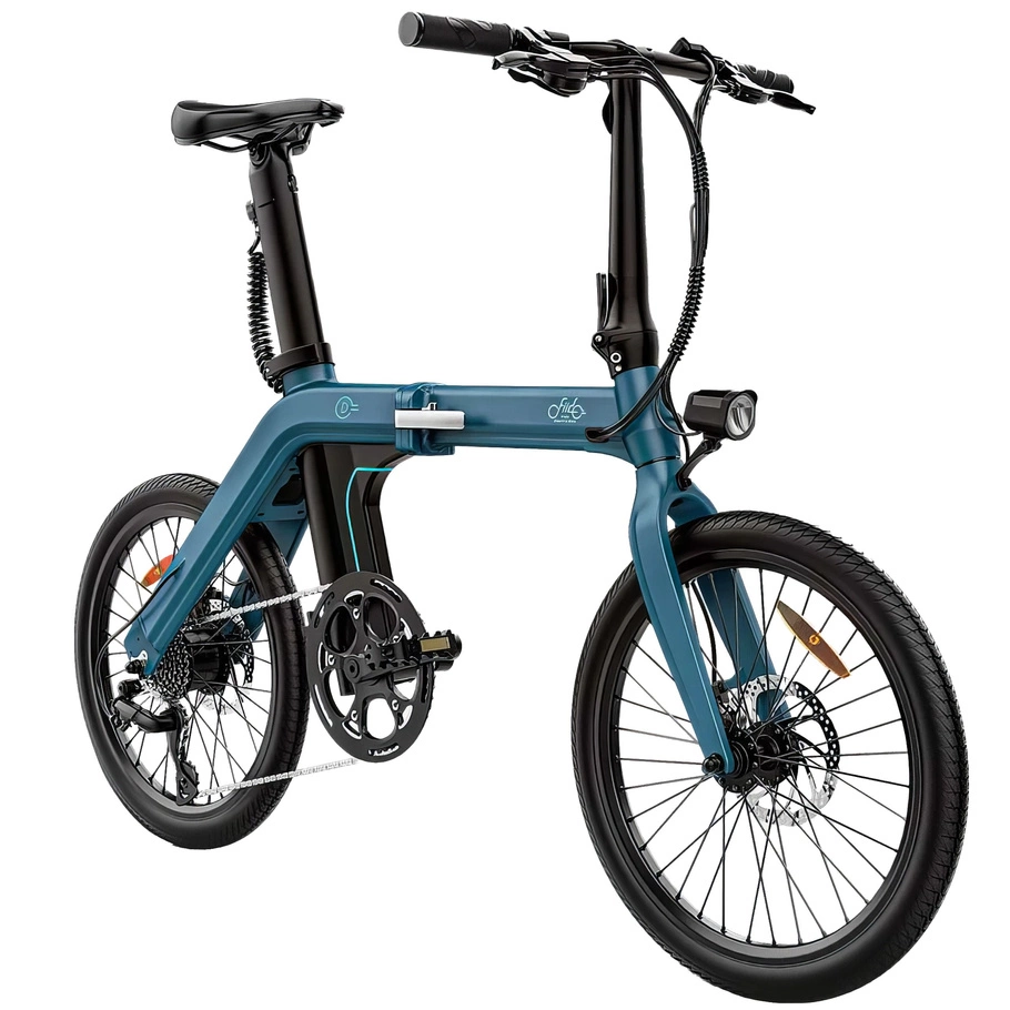Bicicletta elettrica pieghevole Fiido D11 - Potenza 250W | Batteria 11.6Ah | Velocità 15.5mph | Autonomia 62mi