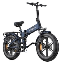 ENGWE Engine Pro 2.0 Bicicletta elettrica pieghevole - Potenza 1200W | Batteria 16Ah | Velocità 28mph | Autonomia 68mi