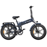 ENGWE Engine Pro 2.0 Bicicletta elettrica pieghevole - Potenza 1200W | Batteria 16Ah | Velocità 28mph | Autonomia 68mi