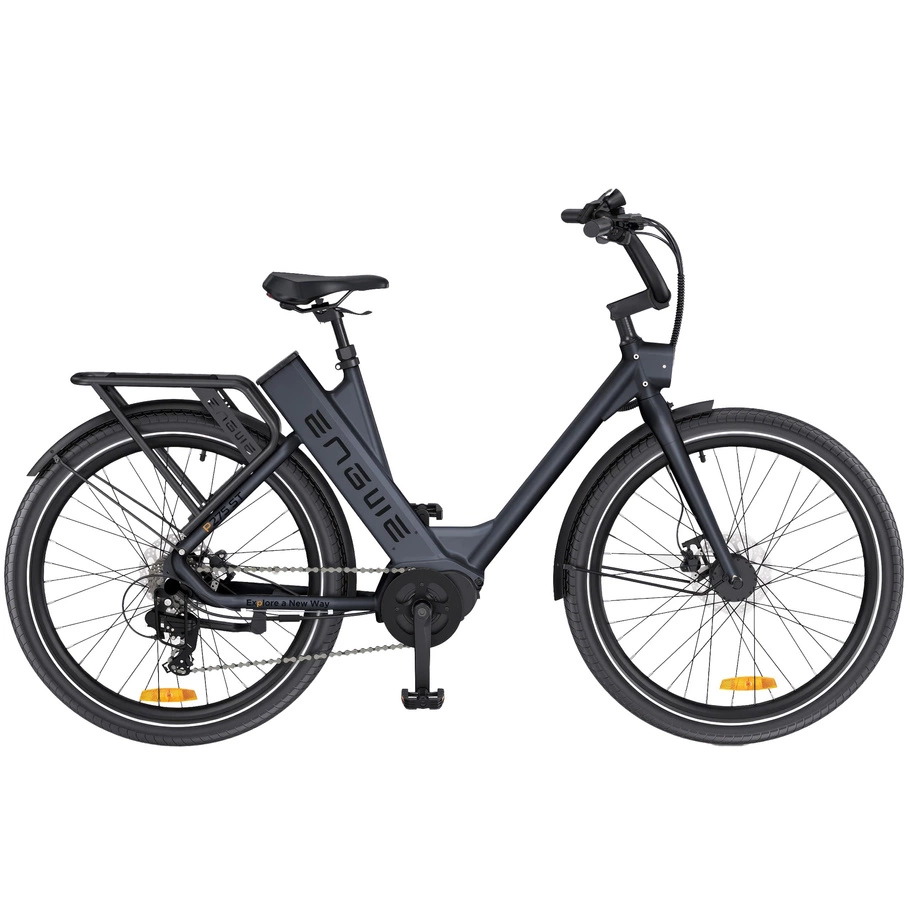 ENGWE P275 StepThrough Electric Bike - Potenza 250W | Batteria 19.2Ah | Velocità 15.5mph | Autonomia 162mi
