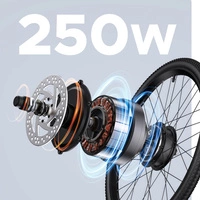 Bicicletta elettrica ENGWE P26 - Potenza 800W | Batteria 16Ah | Velocità 22mph | Autonomia 62mi
