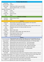 Bicicletta elettrica Leaperkim Lynx - Potenza 8000W | Batteria 18Ah | Velocità 77mph | Autonomia 110mi