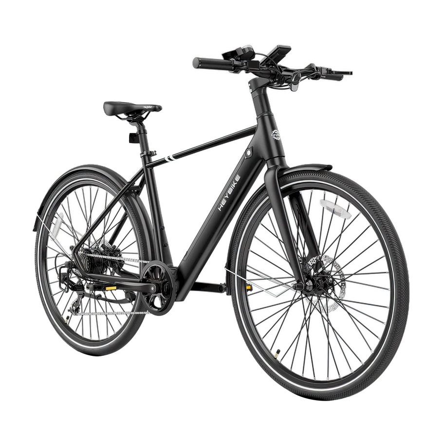 Heybike EC1 Electric Bike | Soluzione per pendolari urbani | 250W (350W Peak) di potenza | 15,5mph di velocità | 10Ah di batteria | 62mi di autonomia | Design a telaio alto | Trasporto urbano moderno