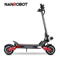Nanrobot LS7+ Electric Scooter elettrico | Prestazioni estreme | 2400W (4800W Peak) di potenza | 55mph di velocità | 40Ah Battery | 45mi Range | Dual Motor Design | High Performance Transport