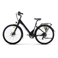 Argento Omega Electric Bike - Potenza 250W | Batteria 10.4Ah | Velocità 15.5mph | Intervallo 44mi