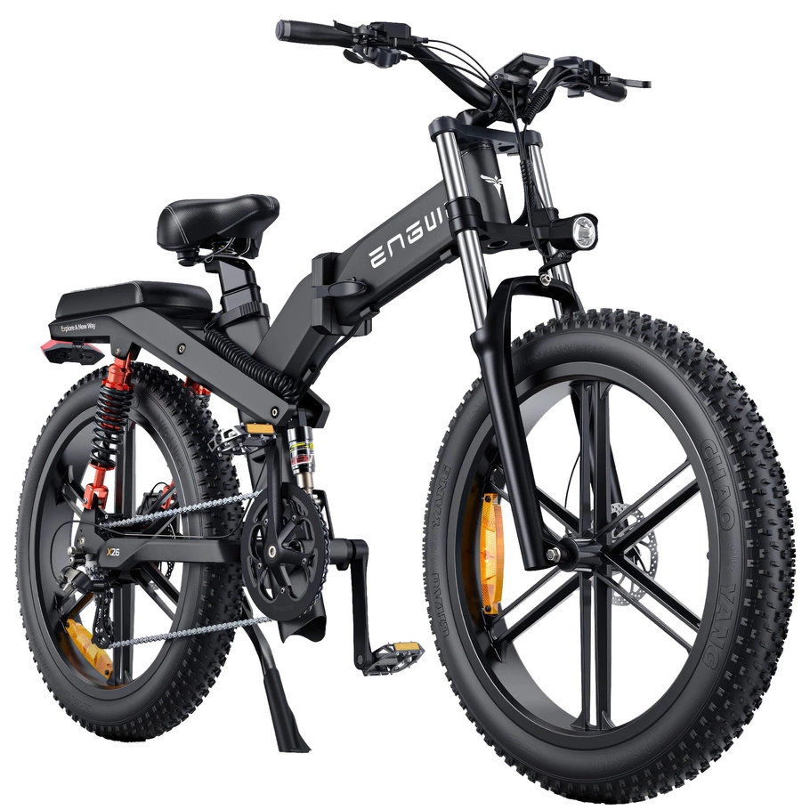 ENGWE X26 Bicicletta elettrica pieghevole - Potenza 1200W | Batteria 19.2Ah | Velocità 31mph | Autonomia 62mi
