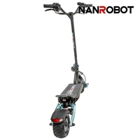 Nanrobot Lightning 2.0 Electric Scooter elettrico | Prestazioni estreme | Potenza 800W (1600W Peak) | Velocità 30mph | Batteria 18Ah | Autonomia 25mi | Design Premium | Trasporto ad alte prestazioni
