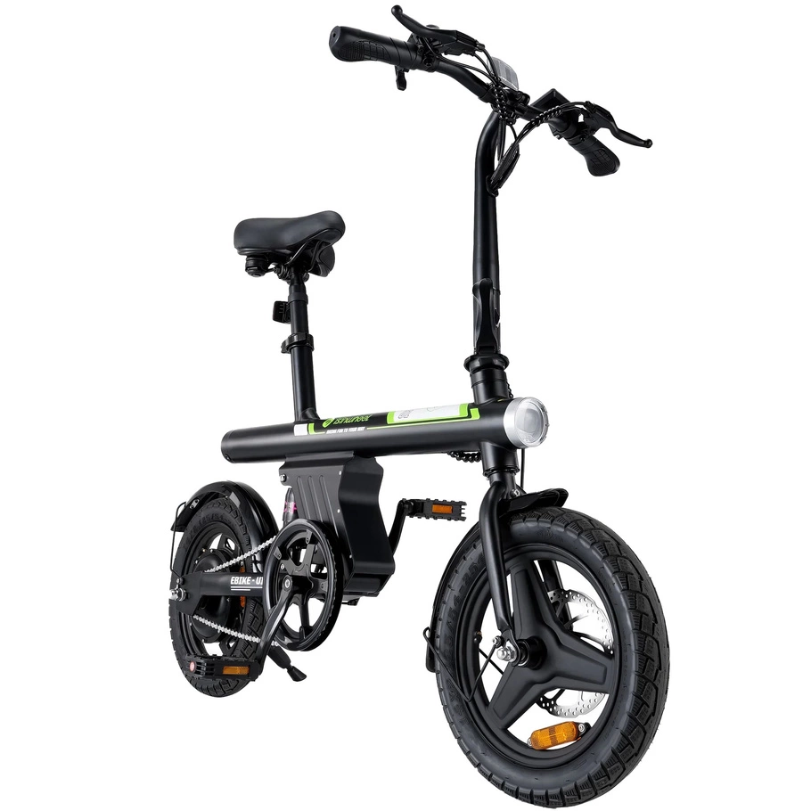 isinwheel CityGlide U1 Bicicletta elettrica pieghevole - Potenza 500W | Batteria 7.8Ah | Velocità 20mph | Autonomia 28mi