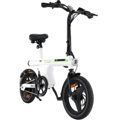 isinwheel CityGlide U1 Bicicletta elettrica pieghevole - Potenza 500W | Batteria 7.8Ah | Velocità 20mph | Autonomia 28mi