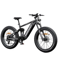 Himiway D7 Cobra - Bicicletta elettrica da caccia - Potenza 250W | Batteria 20Ah | Velocità 15,5 mph | Autonomia 80mi