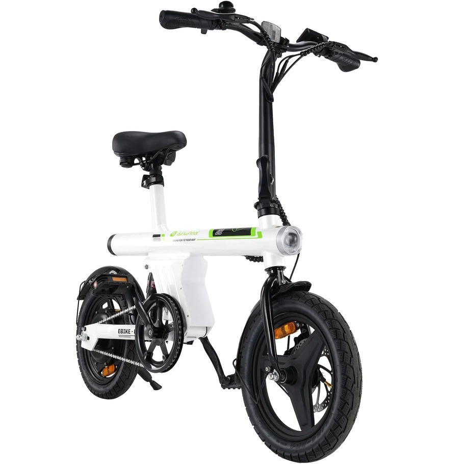 isinwheel CityGlide U1 Bicicletta elettrica pieghevole - Potenza 500W | Batteria 7.8Ah | Velocità 20mph | Autonomia 28mi