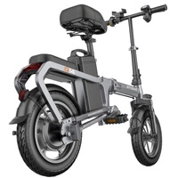 ENGWE O14 Bicicletta elettrica pieghevole - Potenza 400W | Batteria 15.6Ah | Velocità 20mph | Autonomia 51mi