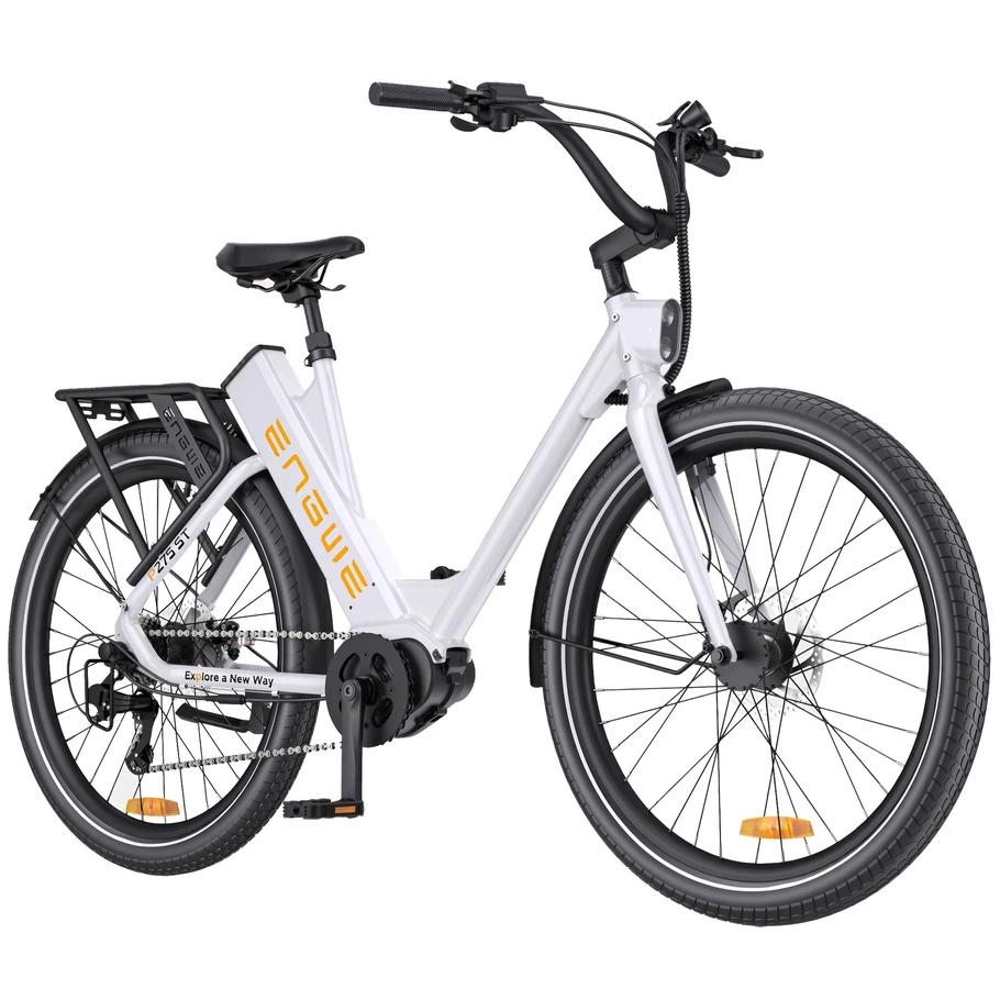ENGWE P275 StepThrough Electric Bike - Potenza 250W | Batteria 19.2Ah | Velocità 15.5mph | Autonomia 162mi