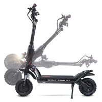 Kaabo Wolf King GT Pro Electric Scooter elettrico | Prestazioni estreme | 4000W (6500W Peak) di potenza | 62mph di velocità | 35Ah Battery | 55mi Range | Dual Motor Design | Ultimate Sport Transport