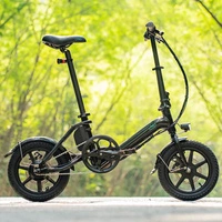 Fiido D3 Pro Mini Bicicletta Elettrica Pieghevole - Potenza 250W | Batteria 7.8Ah | Velocità 15.5mph | Autonomia 37mi