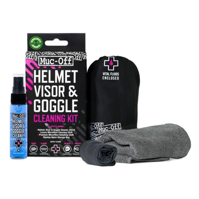 Kit per la pulizia di visiere, lenti e occhiali