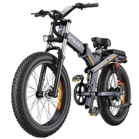 ENGWE X24 Bici Elettrica Pieghevole Tripla Sospensione 25 km/h Autonomia 150 km
