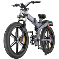 ENGWE X26 Bicicletta elettrica pieghevole - Potenza 1200W | Batteria 19.2Ah | Velocità 31mph | Autonomia 62mi