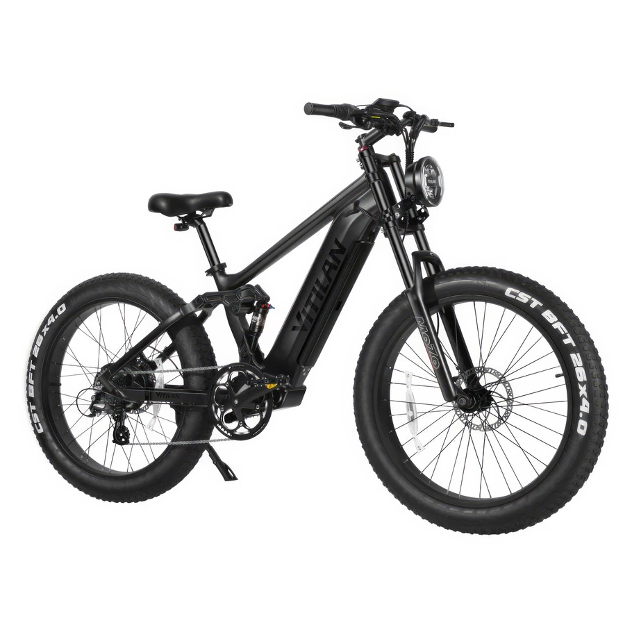 Mountain bike elettrica Vitilan T7 - Potenza 1200W | Batteria 20Ah | Velocità 28mph | Autonomia 80mi