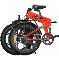 ENGWE Engine X Bicicletta elettrica pieghevole - Potenza 250W | Batteria 13Ah | Velocità 15,5 mph | Autonomia 75mi