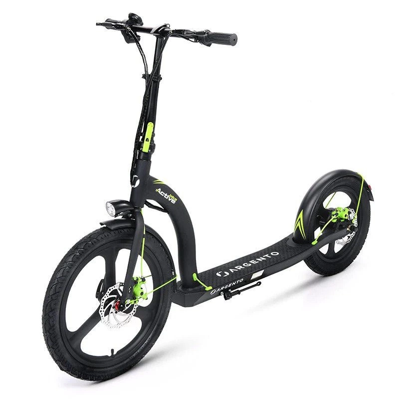 Argento Active Electric Scooter elettrico - Potenza 350W | Batteria 10.4Ah | Velocità 15.5mph | Autonomia 15.5mi