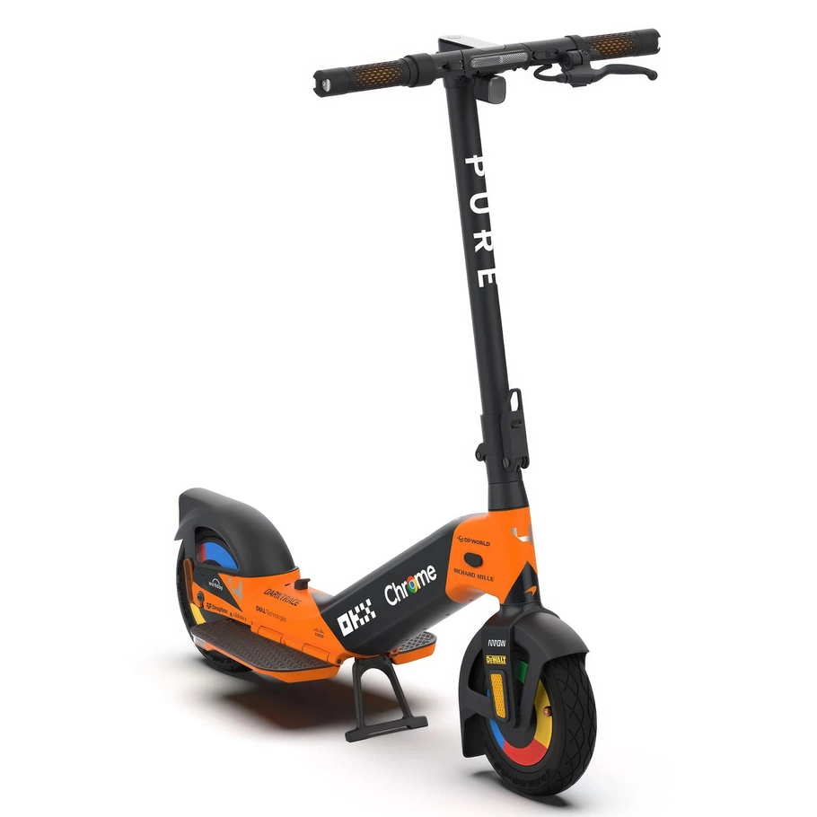 Pure Mclaren MCL38 710W 12Ah Arancione e Nero 15,5 mph 31mi autonomia