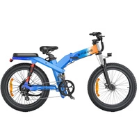 ENGWE X24 Bici Elettrica Pieghevole Tripla Sospensione 25 km/h Autonomia 150 km