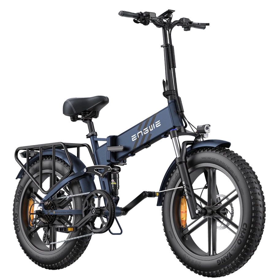 ENGWE Engine Pro 2.0 Bicicletta elettrica pieghevole - Potenza 1200W | Batteria 16Ah | Velocità 28mph | Autonomia 68mi
