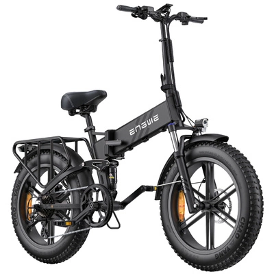 ENGWE Engine Pro 2.0 Bicicletta elettrica pieghevole - Potenza 1200W | Batteria 16Ah | Velocità 28mph | Autonomia 68mi