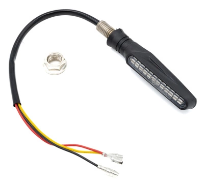 Indicatore aggiornato luce freno e luce bianca Scooter elettrico Ebike