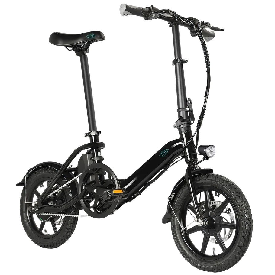 Fiido D3 Pro Mini Bicicletta Elettrica Pieghevole - Potenza 250W | Batteria 7.8Ah | Velocità 15.5mph | Autonomia 37mi