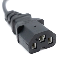Adattatore DC 2,1 mm x 5,5 mm a IEC C13