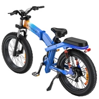 ENGWE X24 Bici Elettrica Pieghevole Tripla Sospensione 25 km/h Autonomia 150 km