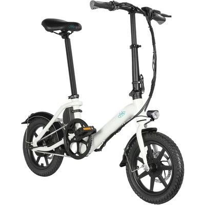 Fiido D3 Pro Mini Bicicletta Elettrica Pieghevole - Potenza 250W | Batteria 7.8Ah | Velocità 15.5mph | Autonomia 37mi