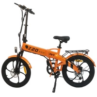PVY Z20 Pro Bicicletta elettrica pieghevole - Potenza 500W | Batteria 10.4Ah | Velocità 15.5mph | Autonomia 50mi